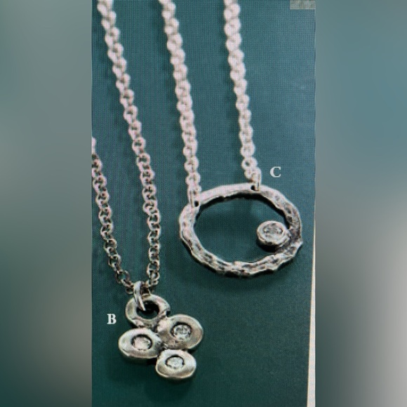 Silpada “Orbiting Moon” Necklace and “Triplette” Earrings Set - Picture 14 of 14